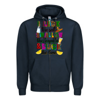 Navy i lick the salt swallow the tequila and suck the l Zipper Hoodie - RanaPortraitStore