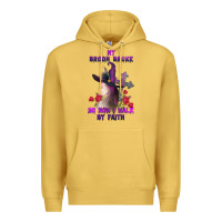Antique Gold my broom broke Premium Hoodie - AdoDesignShop