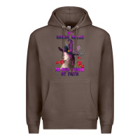 Coffee my broom broke Premium Hoodie - AdoDesignShop
