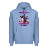 Colony Blue my broom broke Premium Hoodie - AdoDesignShop