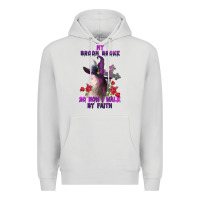 Dove Grey my broom broke Premium Hoodie - AdoDesignShop