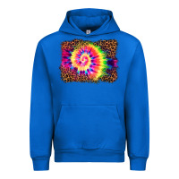 Cobalt tie die background Urban Hoodie - BarkalooDesign