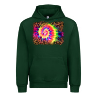 Forest Green tie die background Urban Hoodie - BarkalooDesign