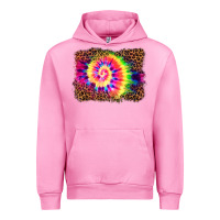 Fuchsia Pink tie die background Urban Hoodie - BarkalooDesign