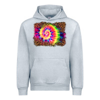 Heather Grey tie die background Urban Hoodie - BarkalooDesign