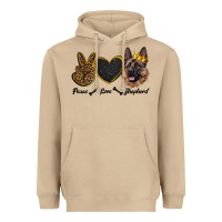 Mushroom peace love shepherd Heavyweight Hoodie - RanaPortraitStore