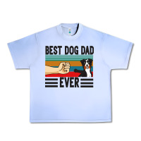 Best Dog Dad Ever Urban Heavy Tee | Teevron