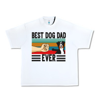 White Best Dog Dad Ever Urban Heavy Tee - Bettercallsaul