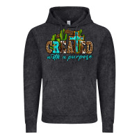 Vintage Black created with a purpose Vintage Hoodie - AdoDesignShop