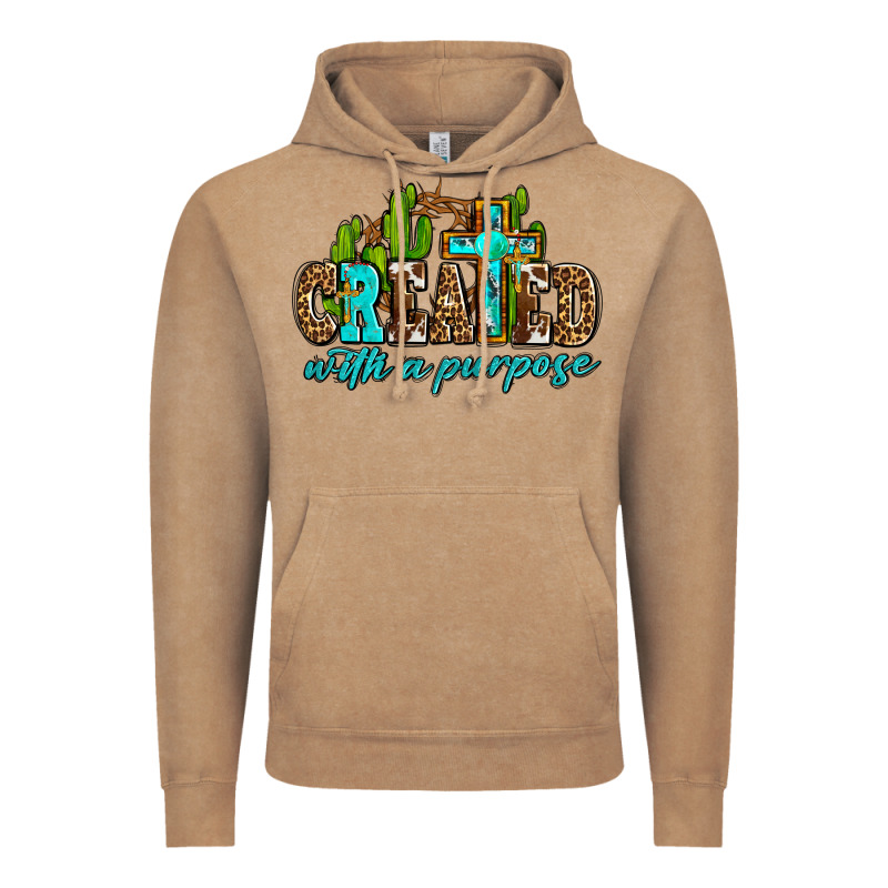 Created With A Purpose Vintage Hoodie by AdoDesignShop | Teevron