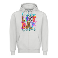 Dove Grey happy last day of school Zipper Hoodie - RanaPortraitStore