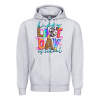 Heather Grey happy last day of school Zipper Hoodie - RanaPortraitStore