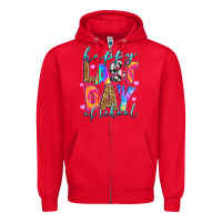 Red happy last day of school Zipper Hoodie - RanaPortraitStore