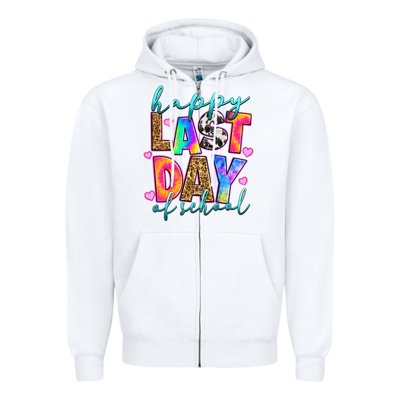 Happy Last Day Of School Zipper Hoodie by RanaPortraitStore | Teevron