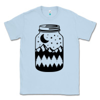 Dusty Blue View jar Classic Tee - Unal Design