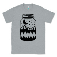 Heather Grey View jar Classic Tee - Unal Design