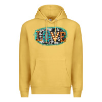 Antique Gold love western Premium Hoodie - AdoDesignShop