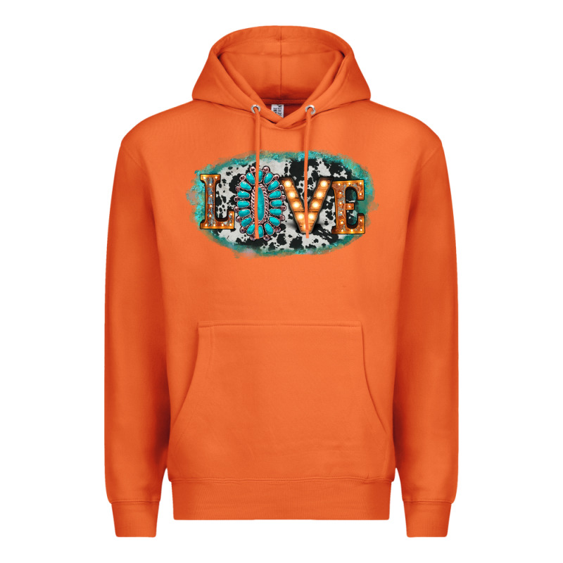 Love Western Premium Hoodie by AdoDesignShop | Teevron
