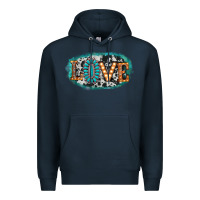 Navy love western Premium Hoodie - AdoDesignShop
