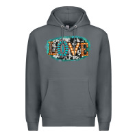 Rock love western Premium Hoodie - AdoDesignShop