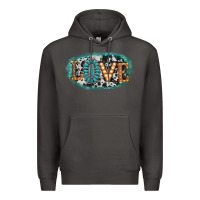Smoke love western Premium Hoodie - AdoDesignShop