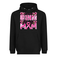 Black i wear pink for my mom Heavyweight Hoodie - Zillion Design Studio
