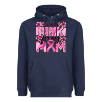 Navy i wear pink for my mom Heavyweight Hoodie - Zillion Design Studio
