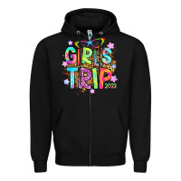 Black girls trip 2023 Zipper Hoodie - RanaPortraitStore