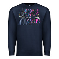 Navy people give me the creeps Premium Sweatshirt - CowhideDigitalArt