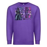 Purple people give me the creeps Premium Sweatshirt - CowhideDigitalArt