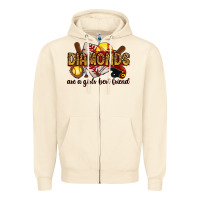 Sandshell diamonds are a girls best friends Zipper Hoodie - RanaPortraitStore