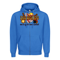 True Royal diamonds are a girls best friends Zipper Hoodie - RanaPortraitStore