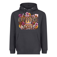 Smoke i run on caffeine and kisses Heavyweight Hoodie - Zillion Design Studio