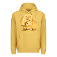 Antique Gold chicks Premium Hoodie - Artiststas