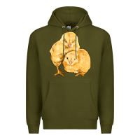 Army Green chicks Premium Hoodie - Artiststas