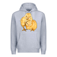 Heather Grey chicks Premium Hoodie - Artiststas