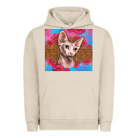 Pigment French Oak Western Sphynx Cat Urban Hoodie - LillyAllenDesigns