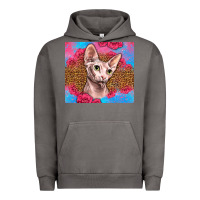 Pigment Tornado Western Sphynx Cat Urban Hoodie - LillyAllenDesigns