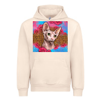 Sandshell Western Sphynx Cat Urban Hoodie - LillyAllenDesigns