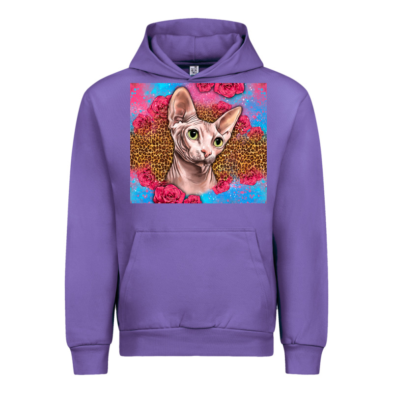Western Sphynx Cat Urban Hoodie by LillyAllenDesigns | Teevron
