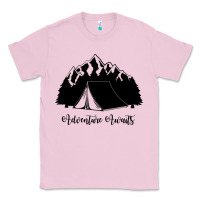 Bubblegum Pink Adventure Camping Classic Tee - Unal Design