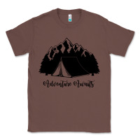 Chestnut Adventure Camping Classic Tee - Unal Design