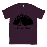 Plum Adventure Camping Classic Tee - Unal Design