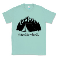 Seafoam Adventure Camping Classic Tee - Unal Design