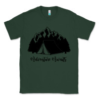 Sports Green Adventure Camping Classic Tee - Unal Design