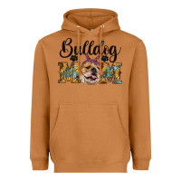 Meerkat western bulldog mom Heavyweight Hoodie - RanaPortraitStore