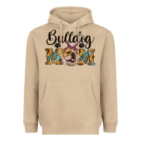 Mushroom western bulldog mom Heavyweight Hoodie - RanaPortraitStore