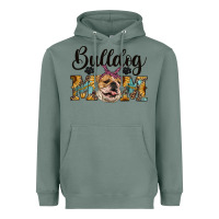 Sage western bulldog mom Heavyweight Hoodie - RanaPortraitStore