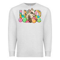 Oatmeal Heather Hop Rabbit Easter Premium Sweatshirt - Neo Western