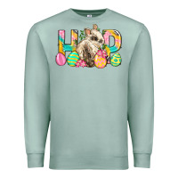 Seafoam Hop Rabbit Easter Premium Sweatshirt - Neo Western